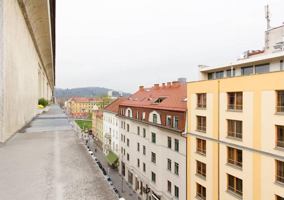 Apartment Rainbow Studio Ljubljana Szoba fotó